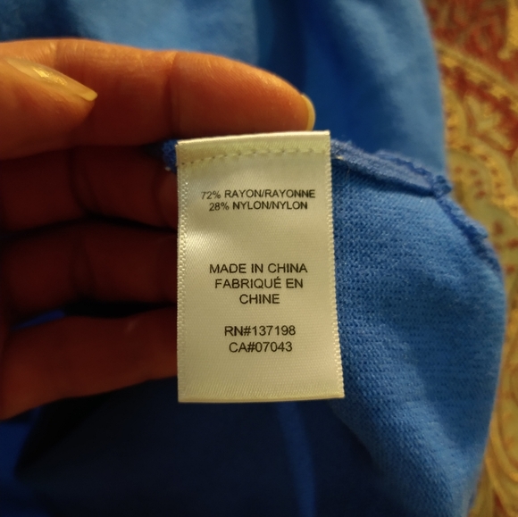 Size S blue casual Lightweight crew neck Sweater Relaxed fit - Picture 6 of 10